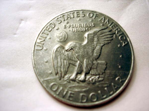 1977-P-Eisenhower-Dollar--Improperly-Annealed